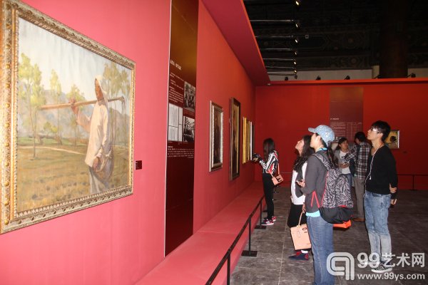 “历史的温度：中央美术学院与中国具象油画”展览现场