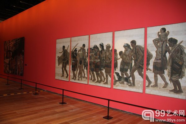 “历史的温度：中央美术学院与中国具象油画”展览现场