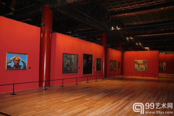 “历史的温度：中央美术学院与中国具象油画”展览现场
