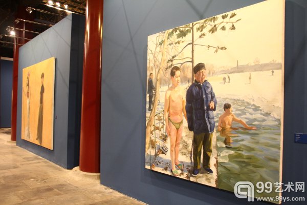 “历史的温度：中央美术学院与中国具象油画”展览现场