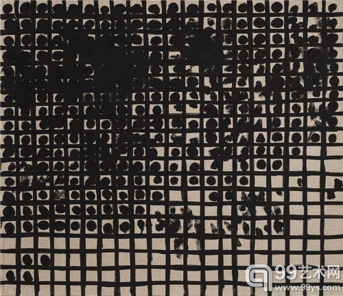 林大艺术中心，李山，《扩延》系列，布面丙烯，96x83cm+1967-201...