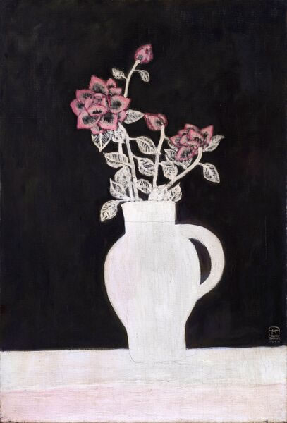 常玉 《蔷薇花束》 油彩 画布 73 x 50 cm. (28 3/4 x 19 3/4 in.) 1929 年作