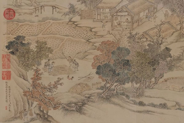 《金陵图》局部