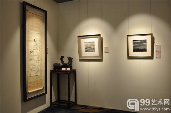 保利山东第二届艺术品拍卖会预展现场