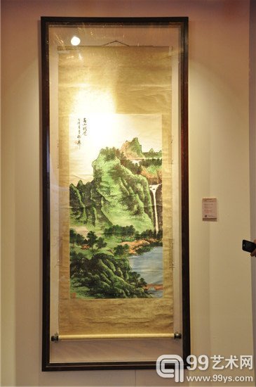 保利山东第二届艺术品拍卖会预展现场