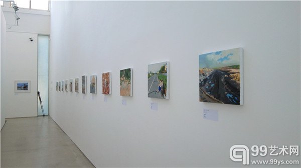 刘小东个展“空城记”现场