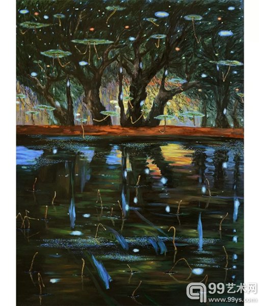 《风景》 布面油画Oil on Canvas 200x150cm 2015年