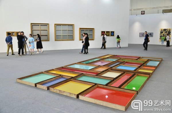 “目光所及——后金融危机时代的中国新艺术”展览现场