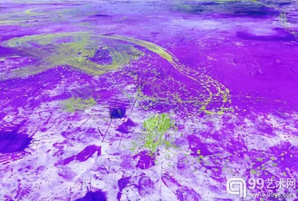 儿童集体创作的涂鸦