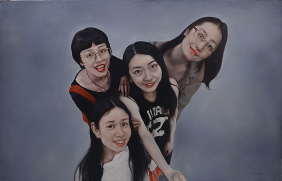 欢颜No.1 布面油画 180x280cm 2015