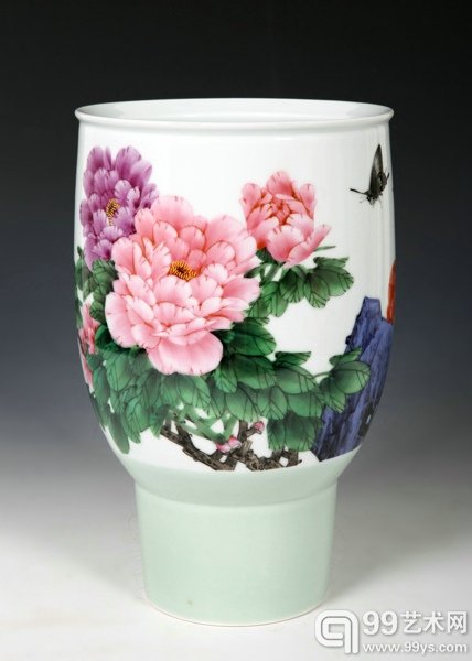 何叔水作品《春风吐芳华》32x20cm