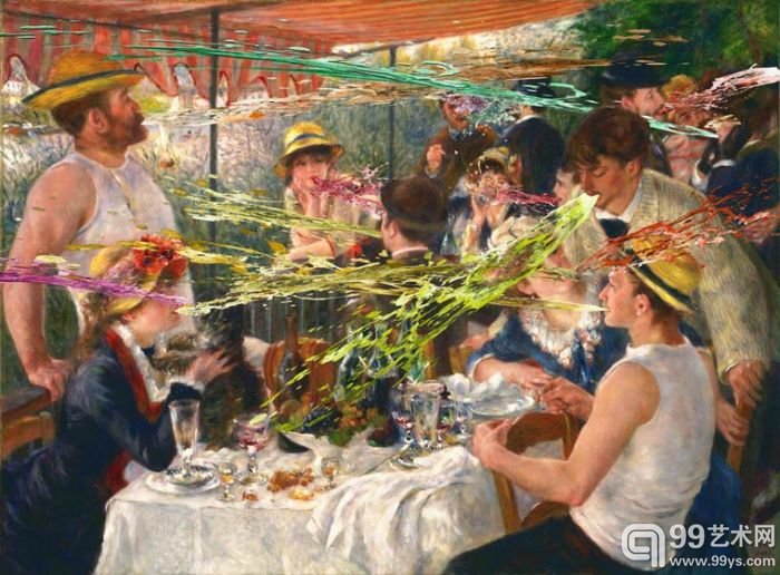 美国抽象派拼贴画艺术家Barry Kite的作品