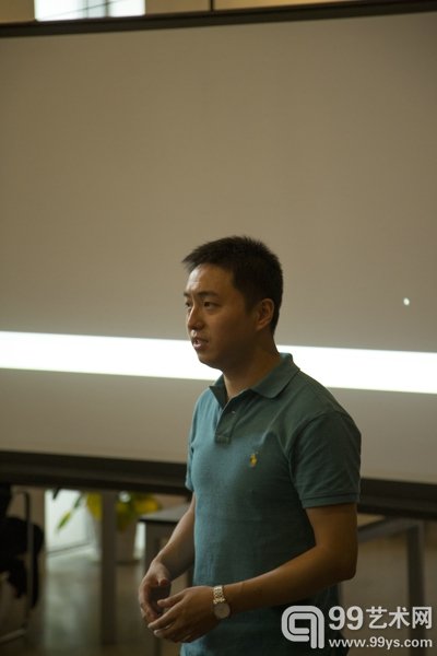 策展人郑闻发言