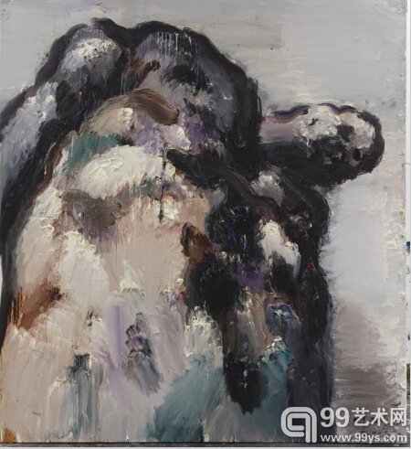刘正勇 表皮四 布面油画 220x240cm 2015年