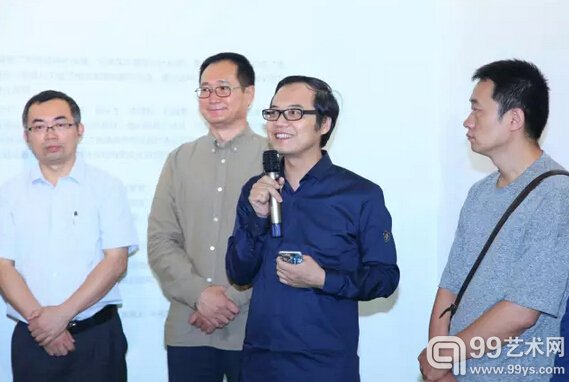 中央美术学院副教授、美术馆学术部主任王春辰先生致辞