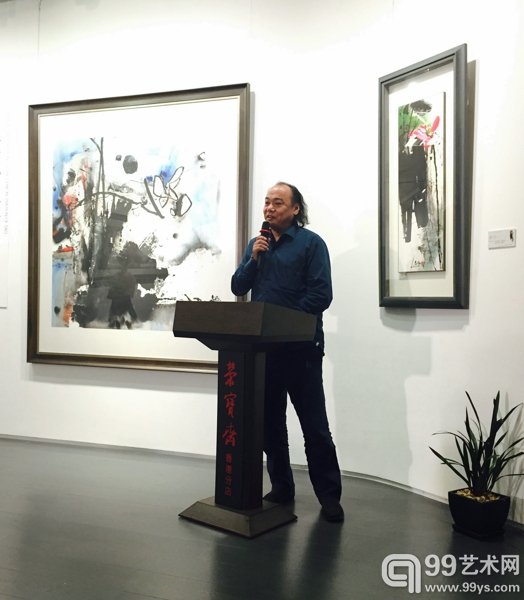荣宝斋香港分公司总经理 王卫