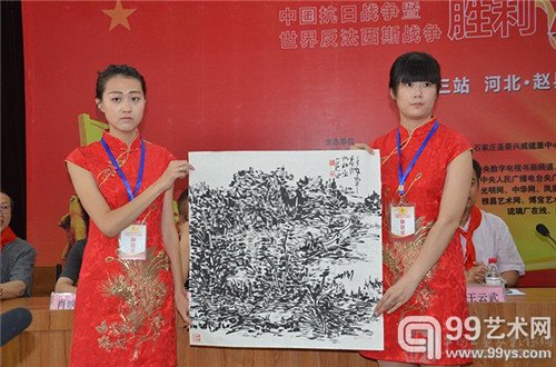 未到书画家初中海作品展示1