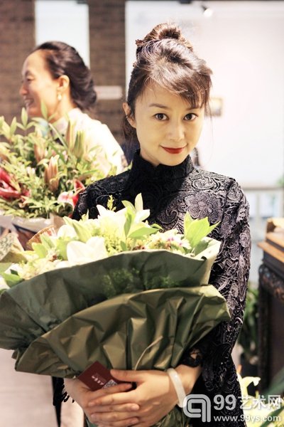 参展艺术家、策展人韩祺