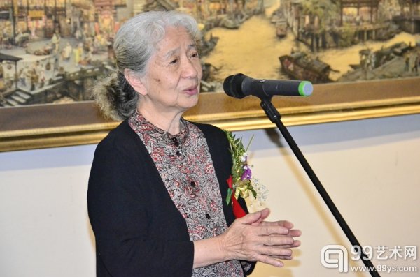 人大常委、原（中央工艺美术学院）清华大学美术学院常沙娜院长