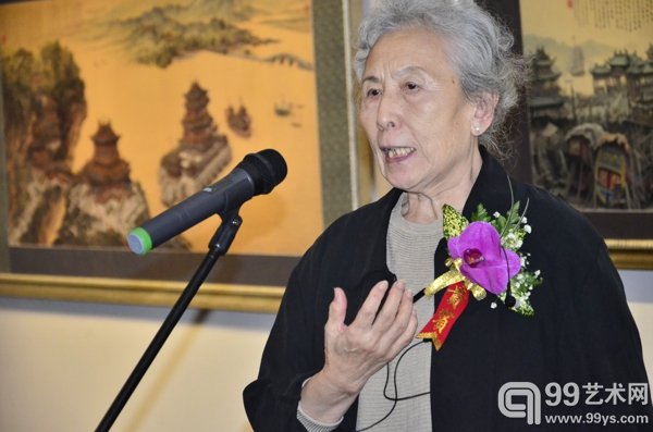 中央美院油画系张孝友的师姐赵友萍教授