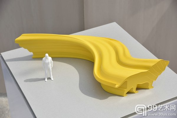 《生活启示录系列——狮子》,材质:3D打印,尺寸:50cm45cm40cm,2015 (2)