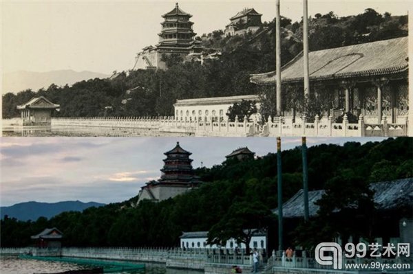 颐和园佛香阁景区,除了长高了的树木,似乎没什么变化。