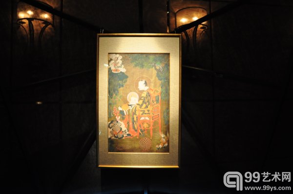 18世纪汉藏风格阿秘特尊者唐卡 估价：HKD550,000-650,000