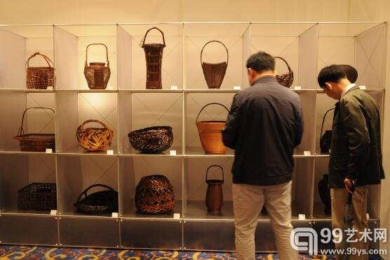 中国嘉德（香港）2015秋拍预展现场-日本竹艺