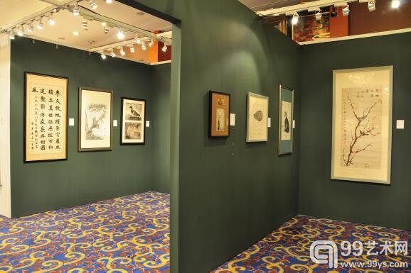 中国嘉德（香港）2015秋拍预展现场-中国书画   
