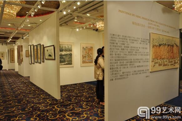 中国嘉德（香港）2015秋拍预展现场-中国书画版块