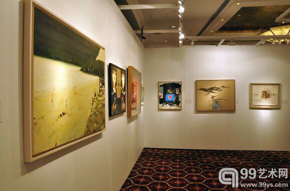 20151中国嘉德（香港）2015秋拍预展现场-油画雕塑版块