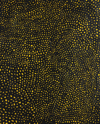 草间弥生　油画19号　油彩画布　1997年作