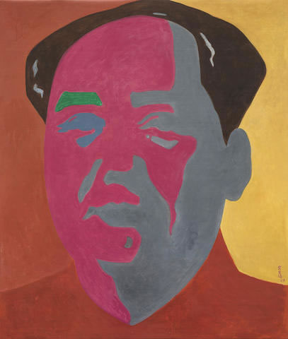 余友涵　毛色块　压克力画布　2007年作