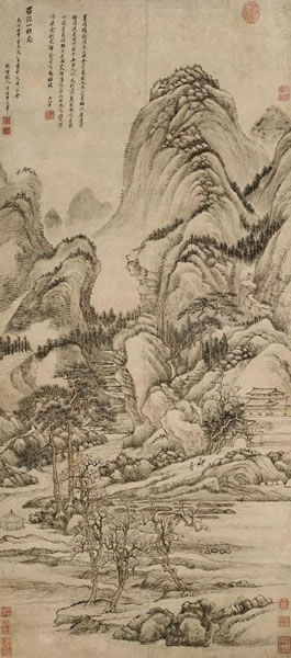 王翬 (b. 1632～1717) 罗浮山樵图 成交价: HKD7,280,000