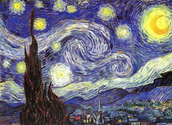 代表作： 星空