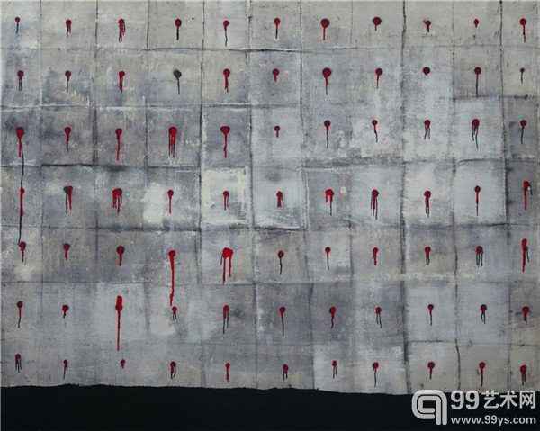 《77 颗种子在天上》110cm×150cm，布面油画，2014 年