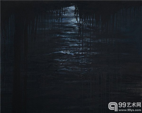 《黎明》110cm×150cm，布面油画，2015 年