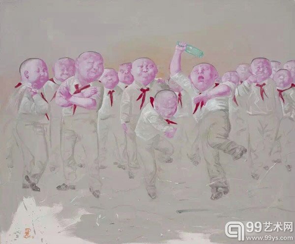 尹 坤 突发事件 布面油画 150×180cm