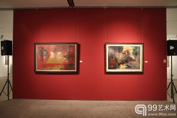 “看云—李青萍作品展”现场