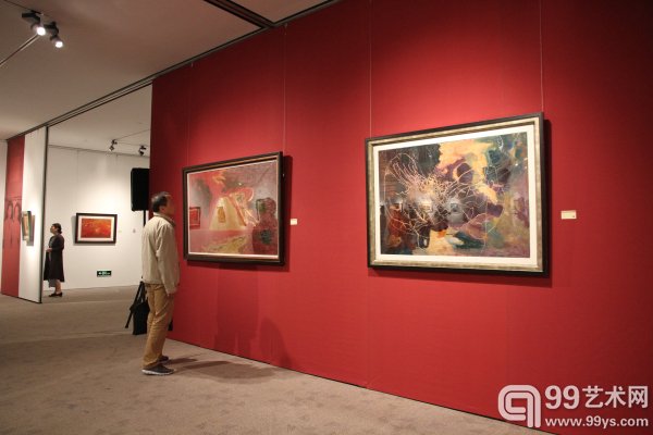 “看云—李青萍作品展”现场