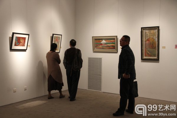 “看云—李青萍作品展”现场