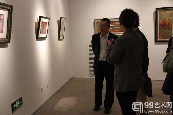 “看云—李青萍作品展”现场