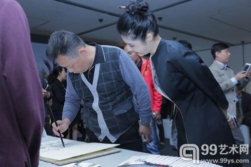 吴欢先生在现场