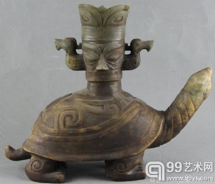 左右均为三星堆“伪文物”