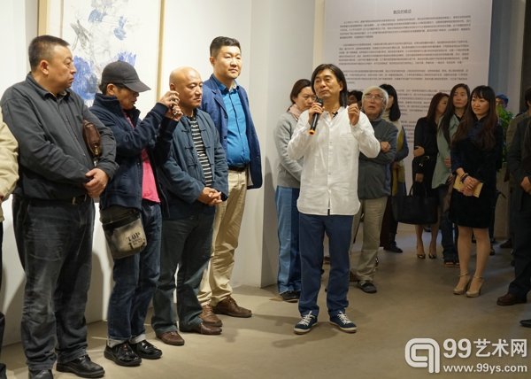 艺术家顾黎明讲话