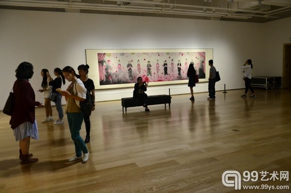 “限行--刘庆和艺术展”展览现场