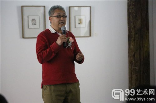 参展艺术家李文亮致辞