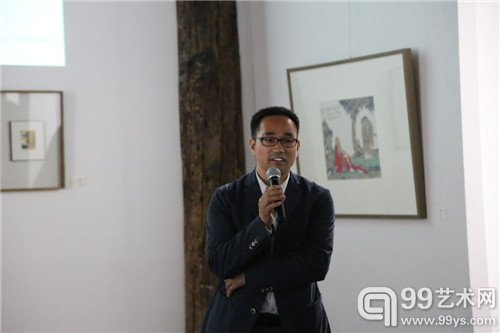 策展人张涛致辞