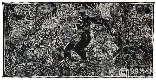 Keith Haring – Untitled 未命名， 1986