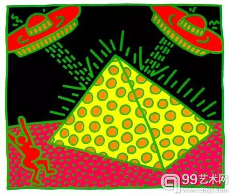 Keith Haring – Untitled，1983